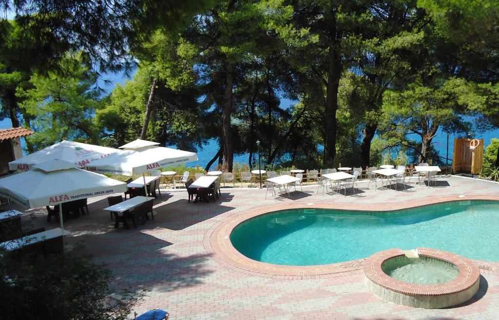 Dryades Hotel Siviri Extérieur photo