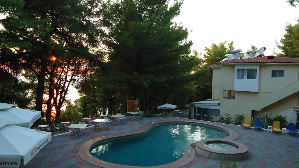 Dryades Hotel Siviri Extérieur photo